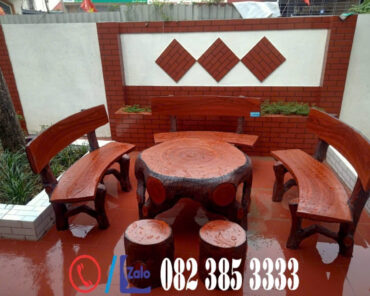 Bộ bàn ghế giả gỗ G44